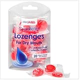 MedActive Oral Relief Lozenges, Ruby Raspberry, 20 Count