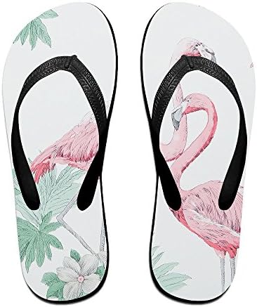 Flip Flops Flamingo Slip On Pool Beach Sandal Light Weight Non-slip Outdoor Water Slippers For Women Men