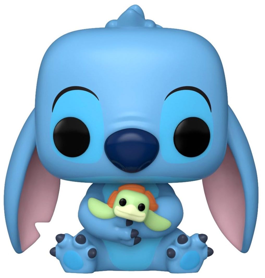 Funko POP! Disney: Stitch With Turtle - Lilo And Stitch - Collectable Vinyl Figure - Gift Idea - Official Merchandise - Toys For Kids & Adults - Movies Fans - Model Figure For Collectors And Display