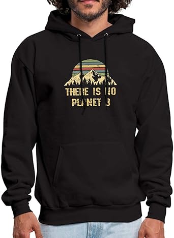 Amazon Com Earth Day There Is No Planet B Men S Hoodie Clothing