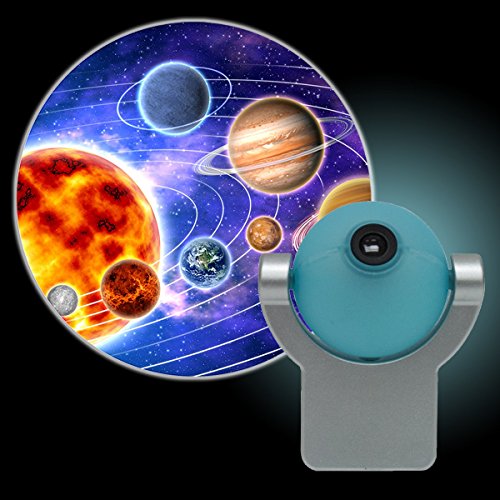 Projectables Solar System LED Plug-In Night Light, 11282 Tools & Home Improvement, Lighting & Ceiling Fans