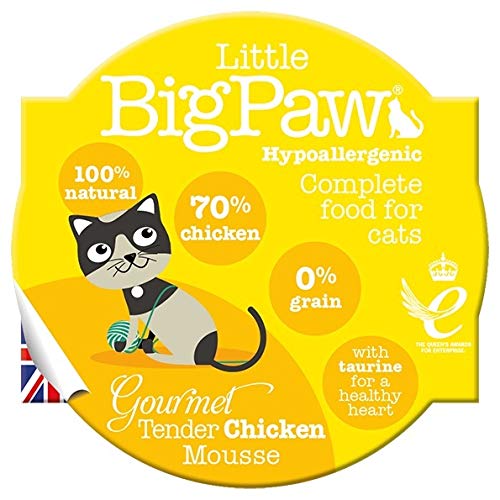 Little Bigpaw Gourmet Tender Chicken Mousse For Cats 8 X 85 G Buy Online In Belize At Desertcart