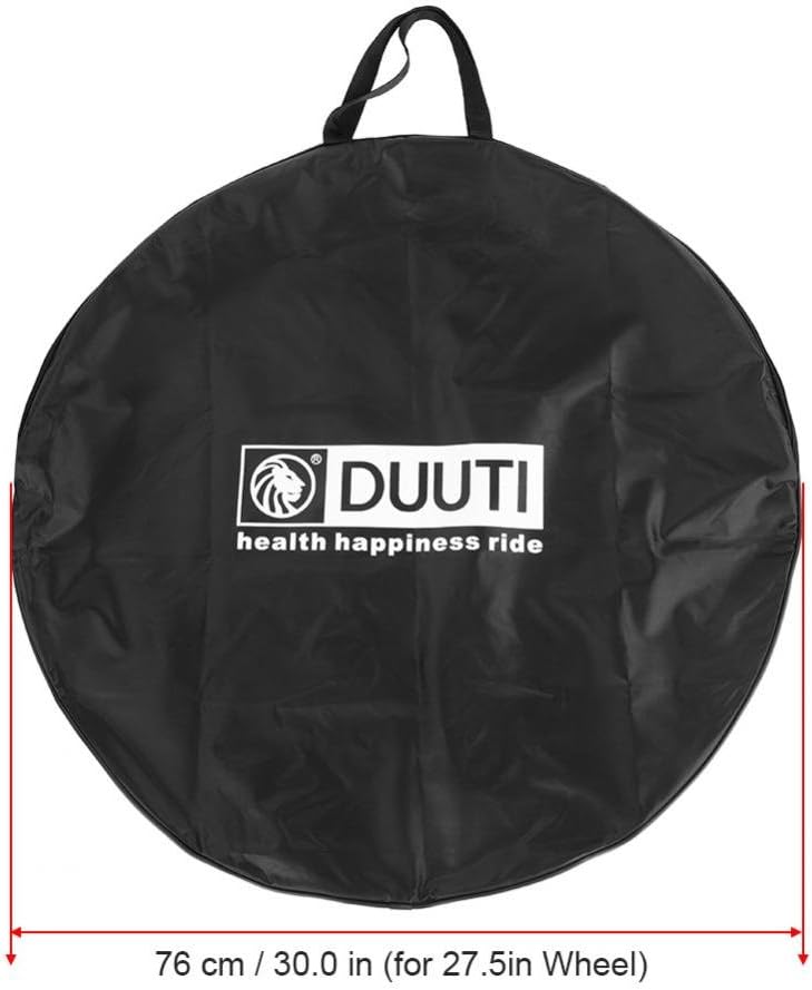 Wheel Carrying Bag, Durable Nylon Mountain Road Bike Cycling Soft Storage Protective Carrier Wheel Bag - Image 4