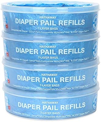 munchkin diaper pail refills amazon