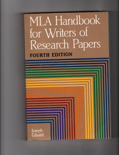 Mla handbook for writers of research papers pdf free ...