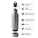 Stainless Steel Bottle Insulator Coolers - 2 Pack - Keep Beer or Beverage Ice Cold Longer - Fits most 12 oz bottles - Holder uses Liquid Tight Seal with Opener