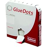 Glue Dots, Super High Tack, Low Profile, 1/4", Roll