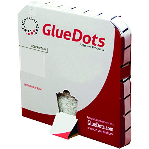 Glue Dots, Super High Tack, Low Profile, 1/4", Roll