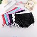 GUUMOR Womens Fashion Yoga Board Shorts Stretch Beach Swimsuit Bottoms with Adjustable Ties Black XL