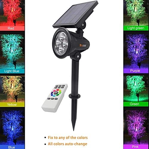 Colored Landscape Lighting Solar Powered 225 Led Outdoor String