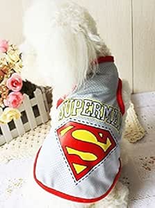 superman dog sweater