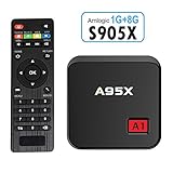 Mercu 1G/8G A95X A1 Android 6.0 Amlogic S905X Quad-core Cortex-A53 2.0GHz 64bit 4K2K Ultimate HD Android TV Box For Home Entertainment