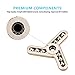 Fidget Spinner, Wewdigi Tri-Spinner Fidget Spinner Fidget Toy Hand Spinner for Autism And ADHD Rotation Time Long Anti Stress Tools