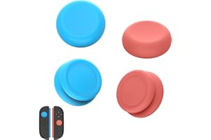 IINE Dual-Height Silicone Joystick Caps for Switch 2, Comfortable Grip Thumb Grips, Silicone, Anti-Slip & Protective Analog S