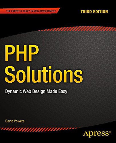 PHP Solutions: Dynamic Web Design Made Easy