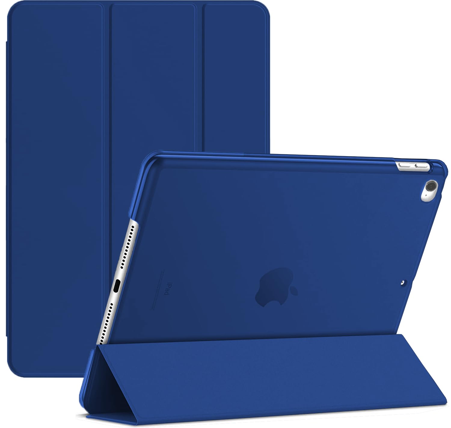 For Apple iPad 9.7 2018 6 Gen A1954 A1893 Smart case Magnetic Stand cover with Wake/Sleep (Blue)