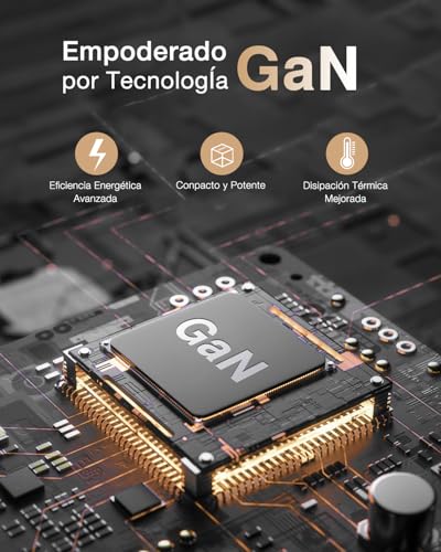 1 Hora PD 20W GAN Cargador Tipo C - 2 Pack Cargador Carga Rápida con 1M 3A Cable USB C a C - Compatible con iP17/17P/iP16/16P/15/15P, Samsung Galaxy A55/S23/Note10/S20 Ultra/S10/S9/S8