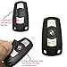 Horande Replacement Keyless Entry Smart Remote Control Key Fob Case For BMW 3 5 Series BMW X5 BMW X6 BMW Z4 Key Fob Cover