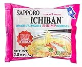Sapporo Ichiban Japanese Style Noodles and Shrimp Flavored Soup, 3.5-Ounce (Pack of 24)