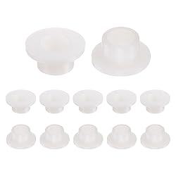 uxcell 12pcs Flanged Sleeve Bearings Plastic