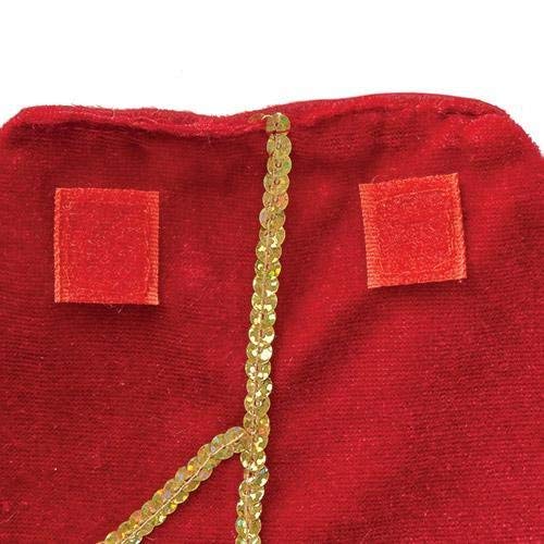 Red Poinsettia Christmas Tree Skirt (Certified Refurbished) - Thumbnail 3