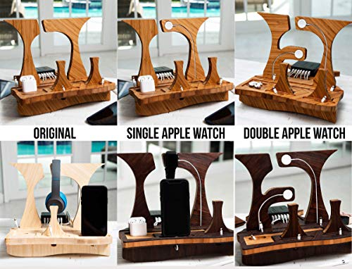 Valet Charging Station Apple Watch AirPods Dock iPhone iPad Pro Pencil TV Stand Beats Father Dad Mother Mom Him Men Free Ship The Valet Dock