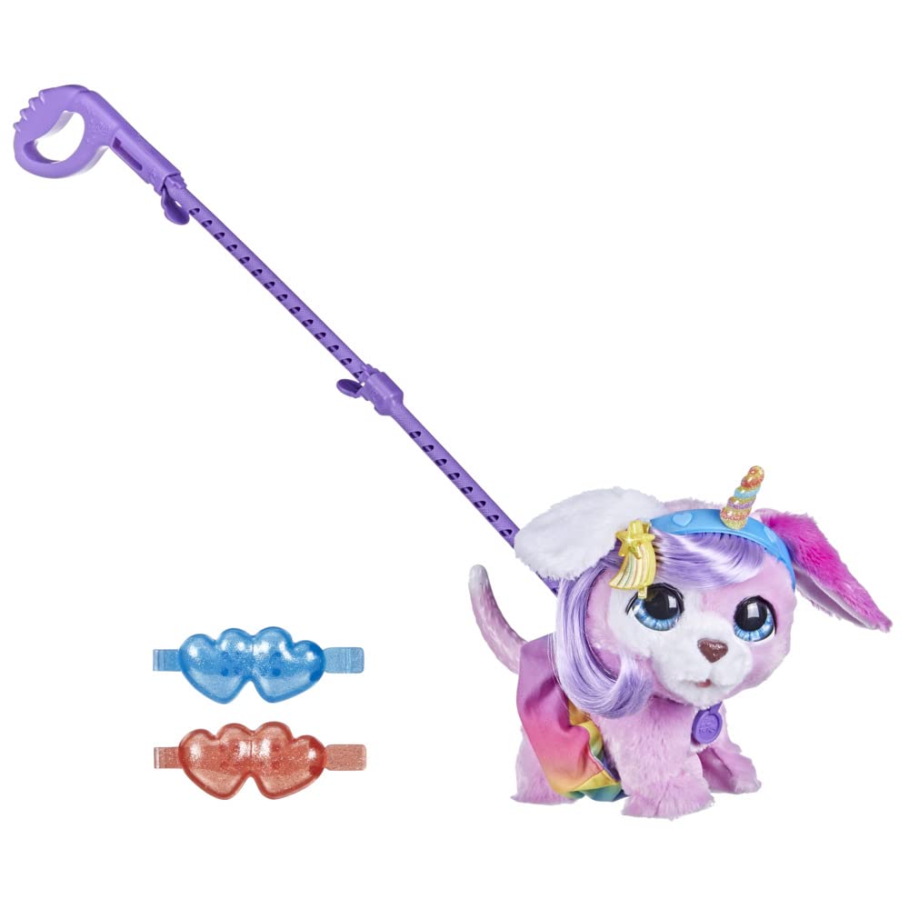 FurReal Hasbro Glamalots Interactive Pet Toy, 7 Accessories, Ages 4 and Up, Multicoloured (F1544)
