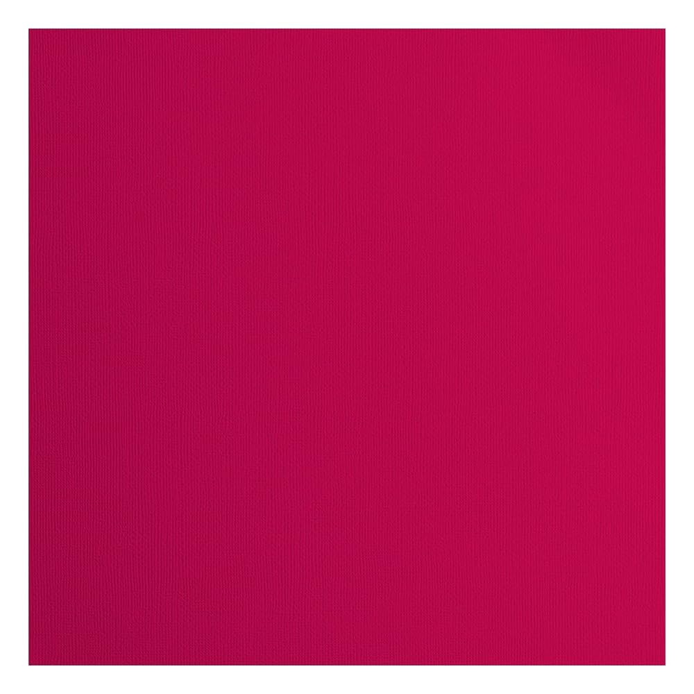 Florence Cardstock Textured - Coloured Card Making Supplies 12 x 12 inch - Pink - 20 Sheets - Coloured Paper for Scrapbooking, Card Making, Die Cutting and Paper Crafts - 216 GSM - Raspberry