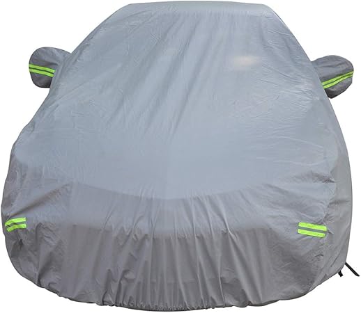 Amazon Kkmoon 車用カバー フルセダンカバー付き 防水 防じん 防輻射 防紫外線 傷防止車カバーセット 汎用 ユニバーサルフルカーカバー 反射ストリップが付き Xl ボディーカバー 車 バイク