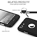 AICase iPhone 7 Plus Case, Ultra Thin Full Body Coverage Protection Soft PC [Dual Layer][Slim Fit] Case with Tempered Glass Screen Protector for iPhone 7 Plus (Rose)
