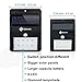 Syhonic Solar Lights Motion Sensor Waterproof Wireless LED Outdoor Spotlights For Yard Deck Pathway Driveway(2 Pack)