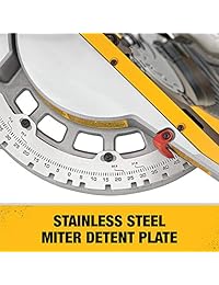 DEWALT (DCS361B) sierra ingletadora, potencia máxima 20V (sin cable), 7 1 4 pulgadas