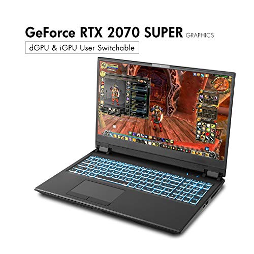 Sager NP8358F2 15.6-Inch FHD 144Hz, 72% NTSC Gaming Laptop, Intel i7-10875H, RTX 2070 Super 8GB, 16GB RAM, 500GB NVMe SSD, Windows 10