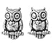 Corinna-Maria 925 Sterling Silver Owl Earrings Studs Tiny Mini Stainless Steel Posts and Backs