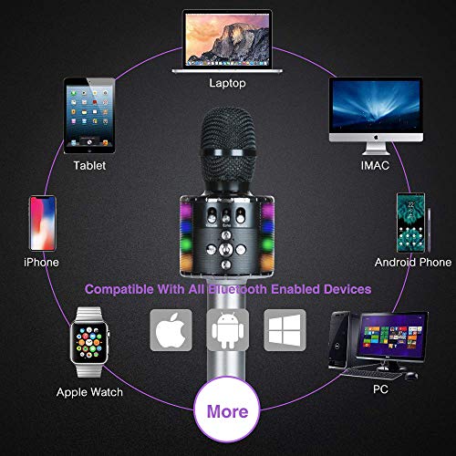3 Wireless+Bluetooth+Microphone+Multi+color+Portable
