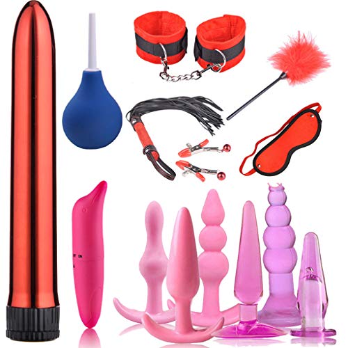 Guiseniour Six Toys for Couples Analll Cleaner Handcufffs Whipp Adult Ssex Toys Kit BDSMEee Bondagge Toy Flirtt Games for Couples