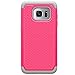 Galaxy S7 Edge Case, Tauri [Drop Protection] Dual Layer [Shockproof] Hybrid Defender Armor Protective Case Cover For Samsung Galaxy S7 Edge - Hot Pink