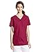 Cherokee Women's Workwear Scrubs Core Stretch Mock-Wrap Top (XXXX-Large), Wine