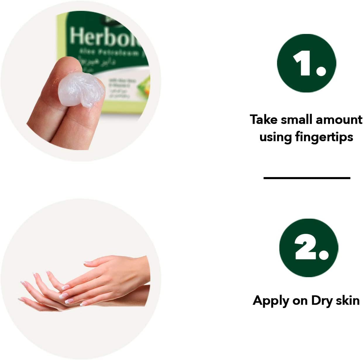 Dabur Herbolene Aloe Vera Gel Petroleum Jelly - Enhanced with Vitamin E for Deep & Intensive Skin Moisturization - Gentle on Sensitive Skin - Nourishing Bliss & Lasting Hydration - 425 ML (Pack of 1)