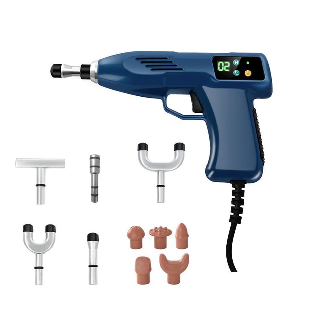 Photo 1 of Rebrisbol Electric Chiropractic Massager 1100N, 13 Levels Force Spine Correction Massage, 10pcs Multifuction Massage Heads for Adjusting Chiropractic, Soothing Bones, Massage Acupuncture Points