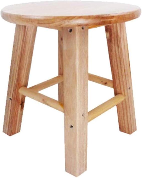 Reposapiés de Madera Reposapiés pequeño - Taburete de Madera Maciza