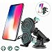 Alquar Qi Wireless Car Charger, Gravity Driven Auto Clamp Mount,Air Vent/Dashboard Suction,Fast Charging for iPhone X iPhone 8 8 Plus Samsung Galaxy S8 Plus