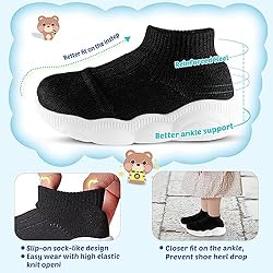 Toddler Shoes Size 6 Non Slip Walking Shoes with