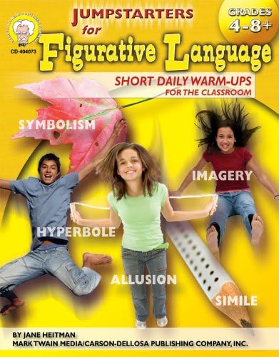 Mark Twain - Jumpstarters for Figurative Language, Grades 4 - 8 Paperback – March 1, 2007