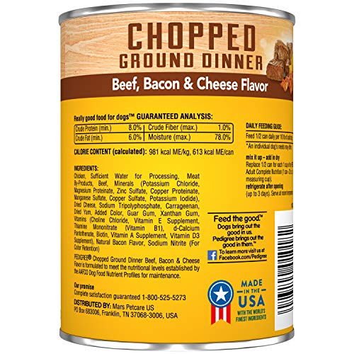 Pedigree Chopped Ground Dinner Dog Food - Image 4