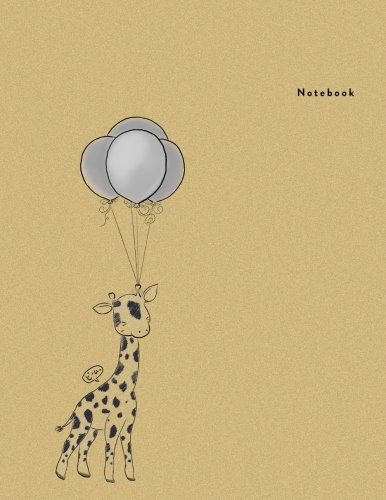 [EBOOK] Notebook: Giraffe Balloon - Bimumonji's Minimal Design Unlined Notebook - Large (8.5 x 11 inches) - RAR