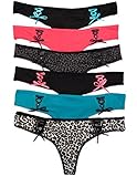 6 Pack Caramel Cantina Juniors Micro Fiber Thongs