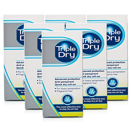 Triple Dry Dry RollOn Deodorant 2Pack (2 x 50 ml) Amazon.co.uk