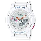 Casio Baby-G CC Series White Multi Dial Resin Quartz Ladies Watch BGA185-7A