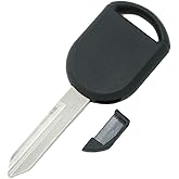 SEGADEN Replacement New Key Shell Compatible with Ford Mercury Mazda Lincoln Transponder Ignition Key Case Fob PG727KA